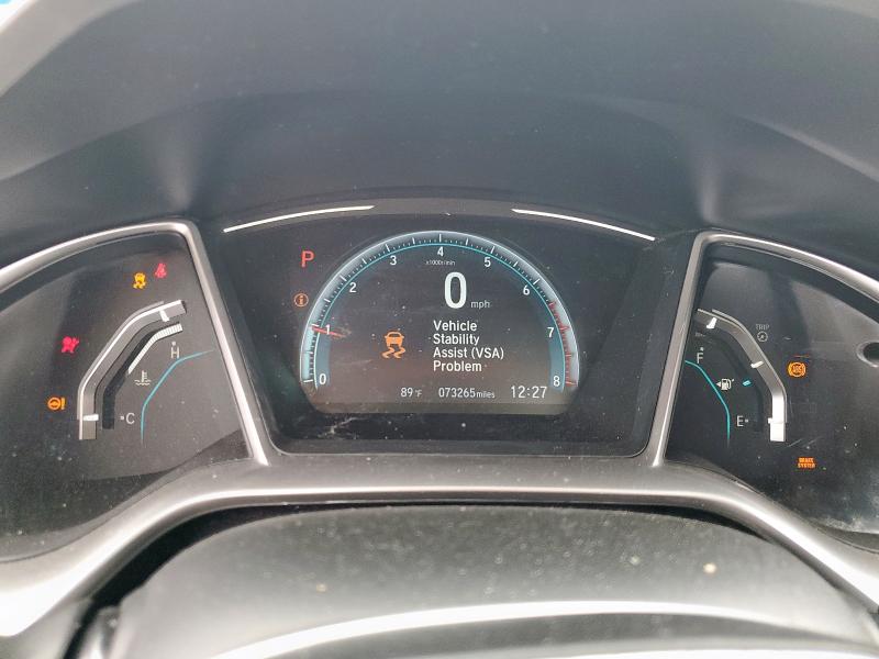 JHMFC1F32JX021741 - 2018 HONDA CIVIC EX SILVER photo 9