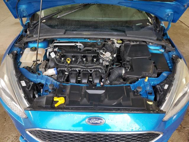 1FADP3F26GL343255 - 2016 FORD FOCUS SE BLUE photo 11