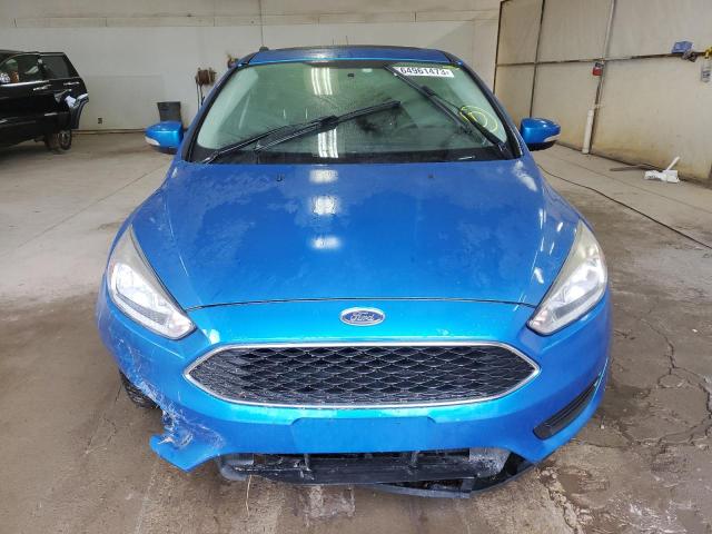 1FADP3F26GL343255 - 2016 FORD FOCUS SE BLUE photo 5