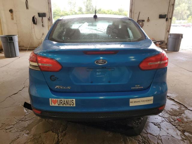 1FADP3F26GL343255 - 2016 FORD FOCUS SE BLUE photo 6