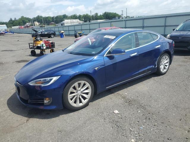 5YJSA1E29JF296757 - 2018 TESLA MODEL S Mavi foto 1