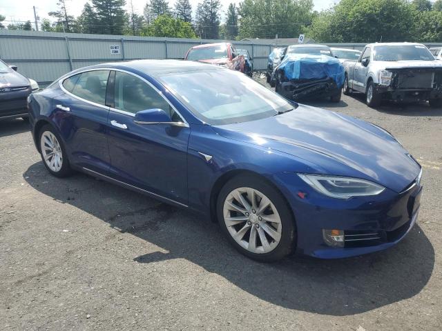 5YJSA1E29JF296757 - 2018 TESLA MODEL S Mavi foto 4