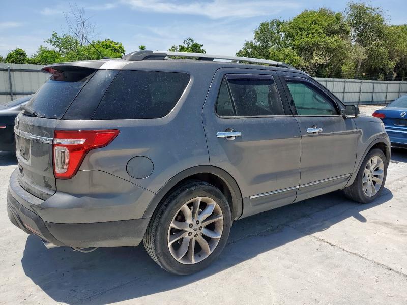 1FMHK7D81CGA39144 - 2012 FORD EXPLORER XLT 灰色 照片 3
