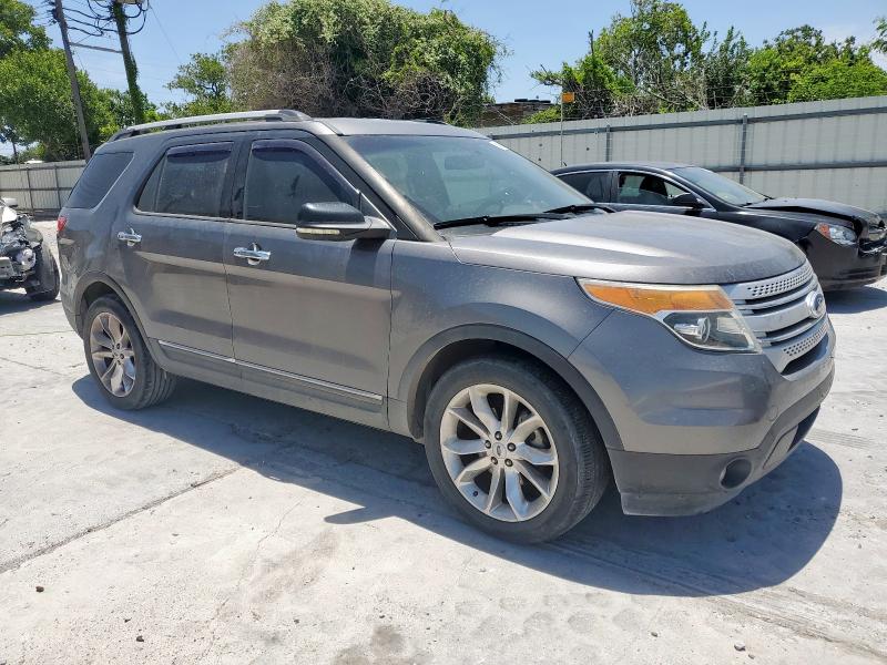 1FMHK7D81CGA39144 - 2012 FORD EXPLORER XLT 灰色 照片 4