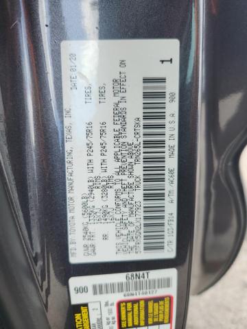 5TFRX5GN2LX177923 - 2020 TOYOTA TACOMA ACCESS CAB Boz foto 13