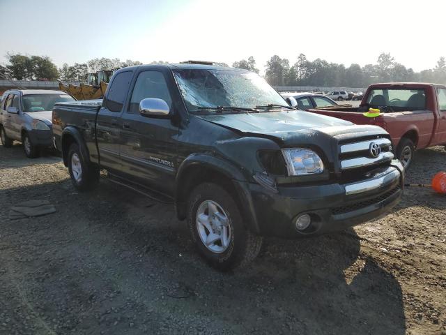 5TBRT34174S449951 - 2004 TOYOTA TUNDRA ACCESS CAB SR5 GREEN photo 4