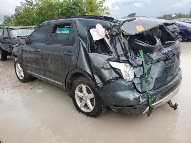 1FM5K8D8XGGB66098 - 2016 FORD EXPLORER XLT 绿色 照片 2
