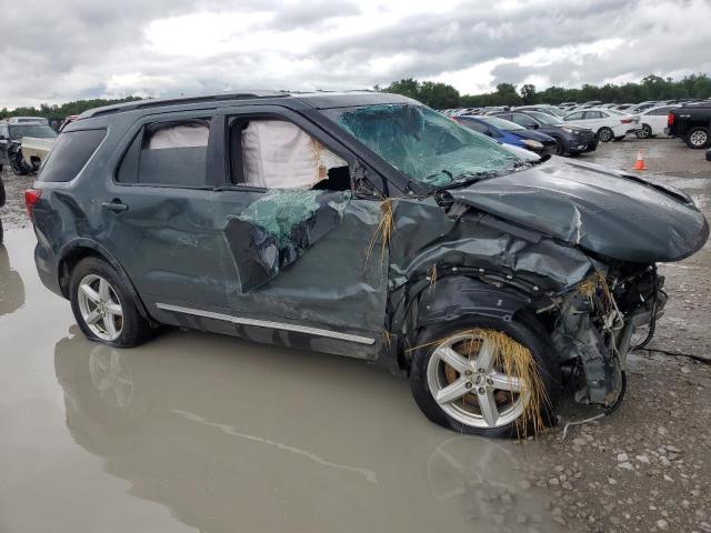 1FM5K8D8XGGB66098 - 2016 FORD EXPLORER XLT 绿色 照片 4