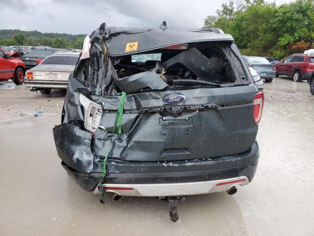 1FM5K8D8XGGB66098 - 2016 FORD EXPLORER XLT 绿色 照片 6