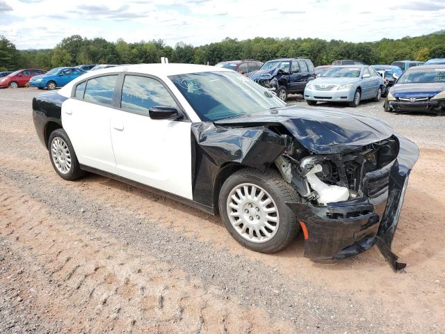 2C3CDXKT2JH295749 - 2018 DODGE CHARGER POLICE BLACK photo 4