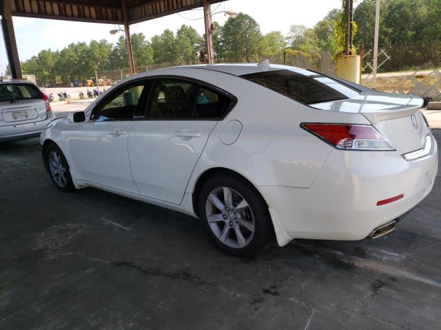 19UUA8F59DA006753 - 2013 ACURA TL TECH WHITE photo 2
