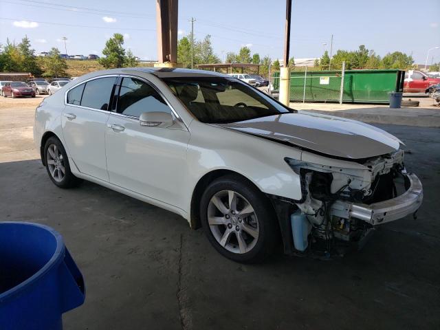 19UUA8F59DA006753 - 2013 ACURA TL TECH WHITE photo 4