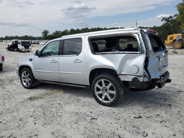 1GYS4HEF4ER131499 - 2014 CADILLAC ESCALADE ESV LUXURY SILVER photo 2