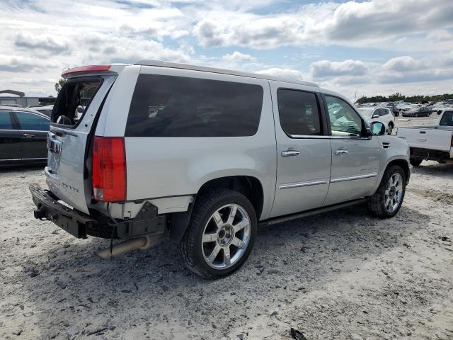 1GYS4HEF4ER131499 - 2014 CADILLAC ESCALADE ESV LUXURY SILVER photo 3