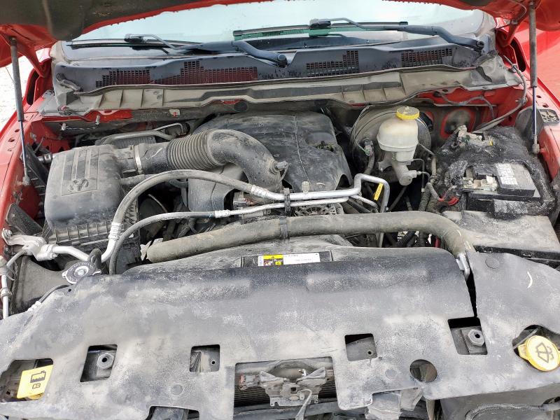 1C6RR6LT8JS123645 - 2018 RAM 1500 SLT Rojo foto 11