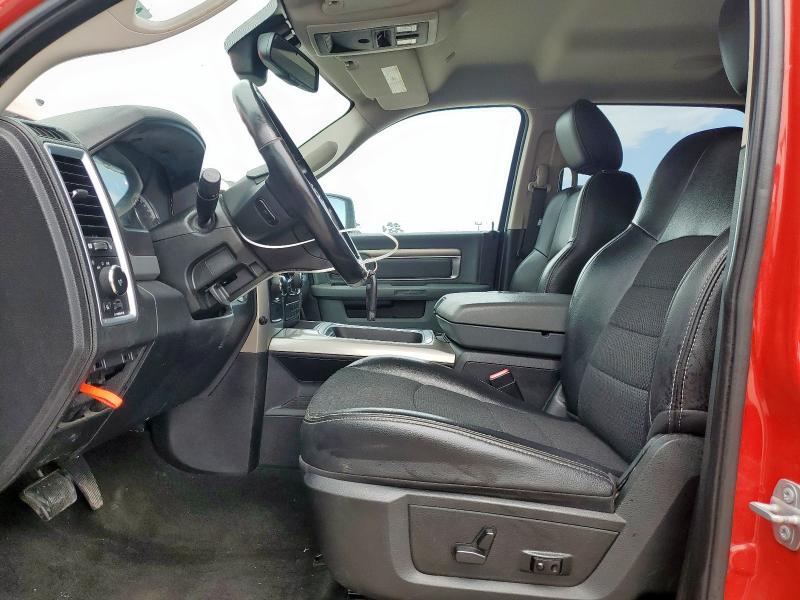 1C6RR6LT8JS123645 - 2018 RAM 1500 SLT Rojo foto 7