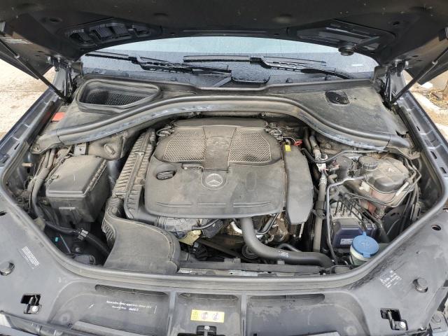 4JGDA5HB1FA617214 - 2015 MERCEDES-BENZ ML 350 4MATIC CHARCOAL photo 12