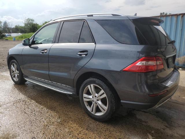 4JGDA5HB1FA617214 - 2015 MERCEDES-BENZ ML 350 4MATIC CHARCOAL photo 2
