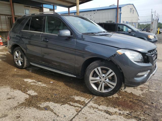 4JGDA5HB1FA617214 - 2015 MERCEDES-BENZ ML 350 4MATIC CHARCOAL photo 4