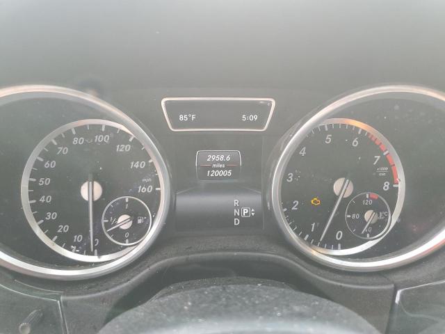 4JGDA5HB1FA617214 - 2015 MERCEDES-BENZ ML 350 4MATIC CHARCOAL photo 9