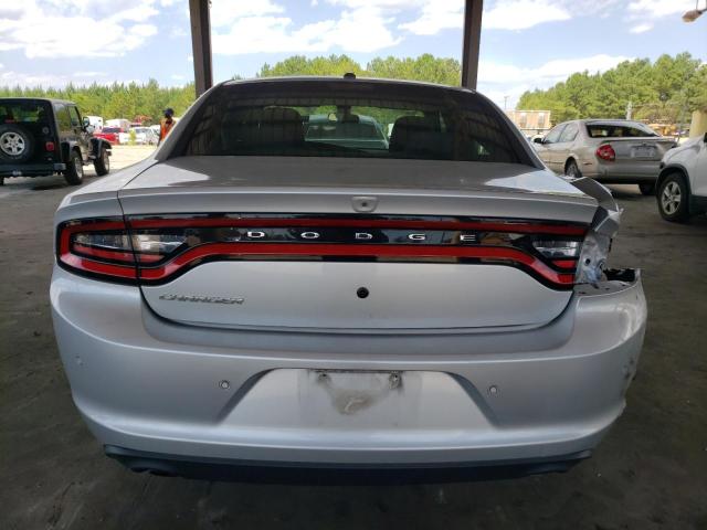 2C3CDXAT1KH627537 - 2019 DODGE CHARGER POLICE SILVER photo 6