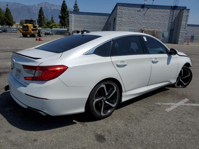 1HGCV1F37NA033098 - 2022 HONDA ACCORD SPORT WHITE photo 3