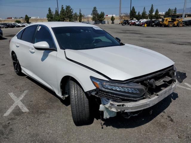 1HGCV1F37NA033098 - 2022 HONDA ACCORD SPORT WHITE photo 4