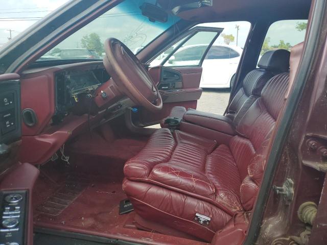 1G4CU5312N1616587 - 1992 BUICK PARK AVENU ULTRA BURGUNDY photo 7