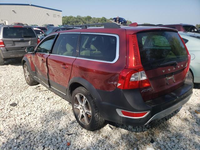 YV4902BZ9D1158669 - 2013 VOLVO XC70 T6 RED photo 2