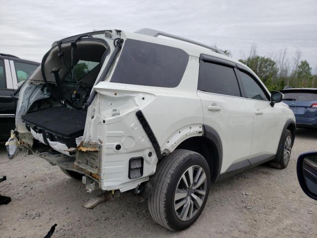 5N1DR3CC6NC270334 - 2022 NISSAN PATHFINDER SL WHITE photo 3