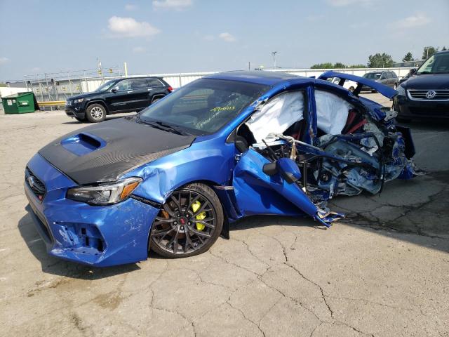 JF1VA2Y61K9818266 - 2019 SUBARU WRX STI LIMITED BLUE photo 1