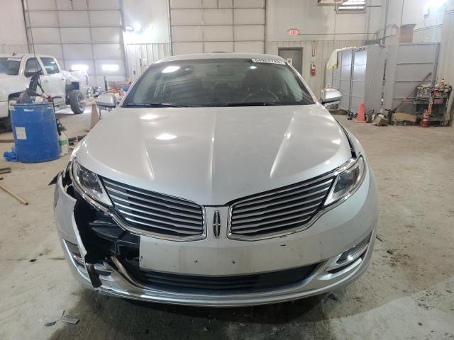 3LN6L2G93GR631669 - 2016 LINCOLN MKZ SILVER photo 5