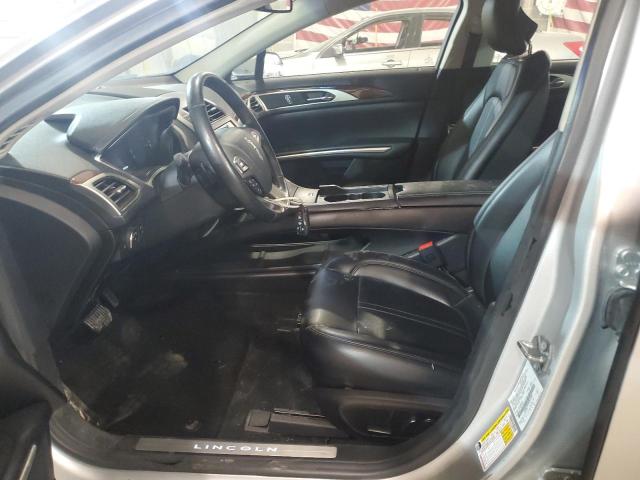 3LN6L2G93GR631669 - 2016 LINCOLN MKZ SILVER photo 7