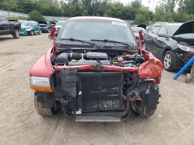 1D7GL42K74S706135 - 2004 DODGE DAKOTA SLT RED photo 5