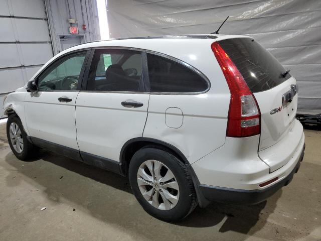 5J6RE4H55AL091423 - 2010 HONDA CR-V EX WHITE photo 2