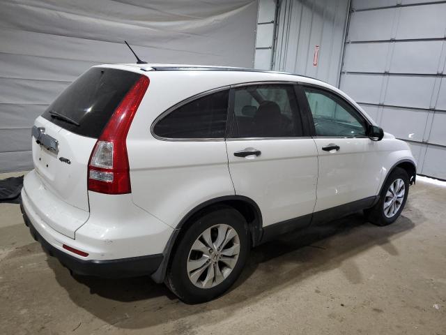 5J6RE4H55AL091423 - 2010 HONDA CR-V EX WHITE photo 3