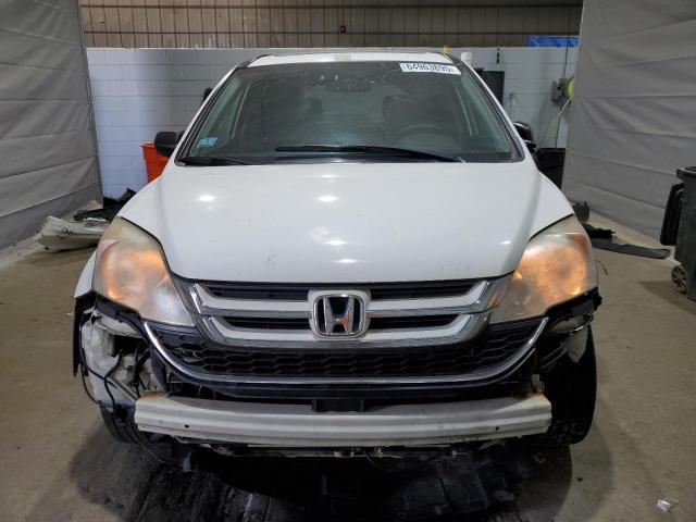 5J6RE4H55AL091423 - 2010 HONDA CR-V EX WHITE photo 5
