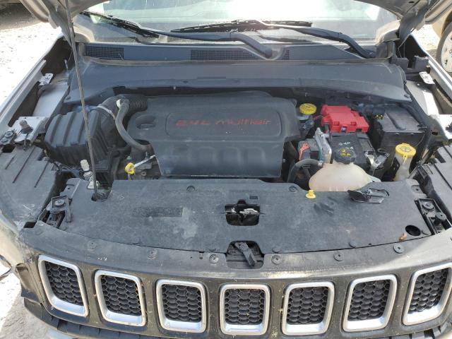 3C4NJCAB7KT686256 - 2019 JEEP COMPASS SPORT SILVER photo 11