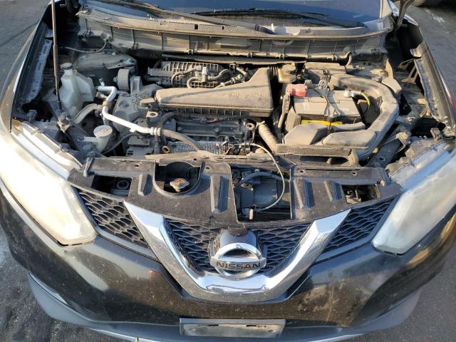 KNMAT2MV1FP509107 - 2015 NISSAN ROGUE S BLACK photo 11