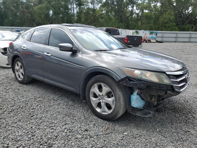 5J6TF2H58CL002955 - 2012 HONDA CROSSTOUR EXL GRAY photo 4