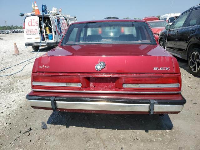 1G4HR54C2LH407250 - 1990 BUICK LESABRE LIMITED MAROON photo 6