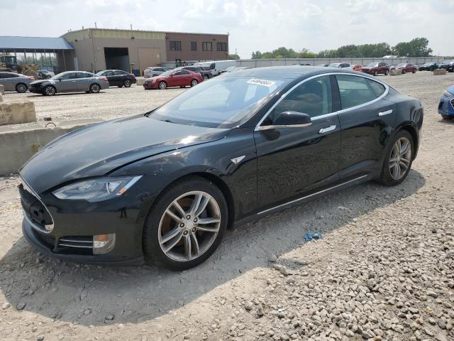 5YJSA1H14EFP48655 - 2014 TESLA MODEL S 黑色 照片 1