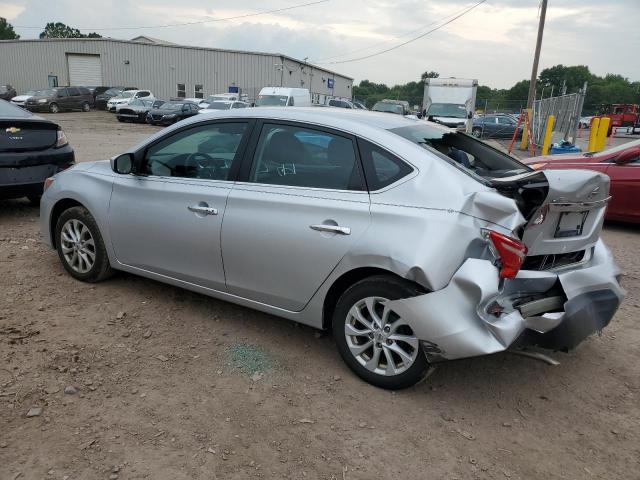 3N1AB7AP3KY394222 - 2019 NISSAN SENTRA S SILVER photo 2