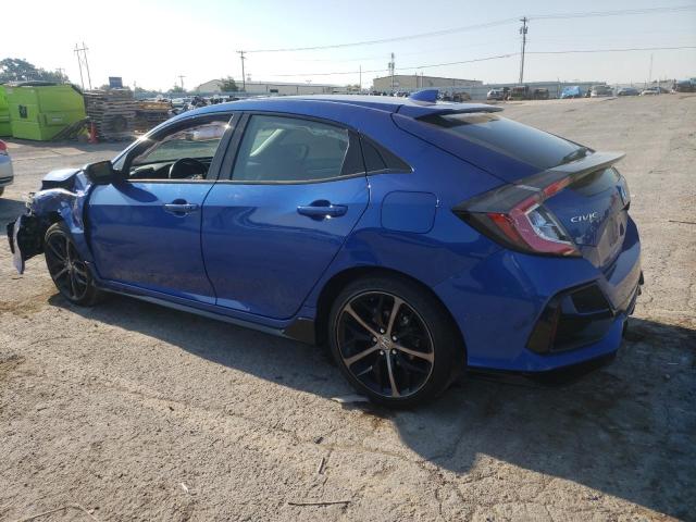 SHHFK7H42LU220443 - 2020 HONDA CIVIC SPORT 蓝色 照片 2
