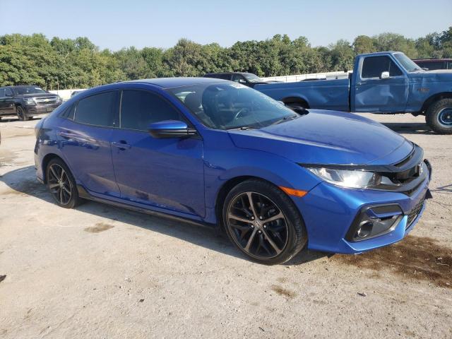 SHHFK7H42LU220443 - 2020 HONDA CIVIC SPORT 蓝色 照片 4