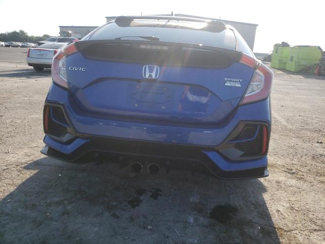 SHHFK7H42LU220443 - 2020 HONDA CIVIC SPORT 蓝色 照片 6