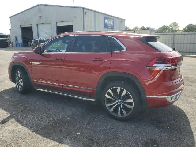 1V2SE2CA5LC218480 - 2020 VOLKSWAGEN ATLAS CROS SEL R-LINE RED photo 2