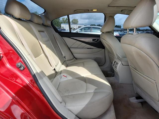 JN1BV7AP4EM679613 - 2014 INFINITI Q50 BASE RED photo 10