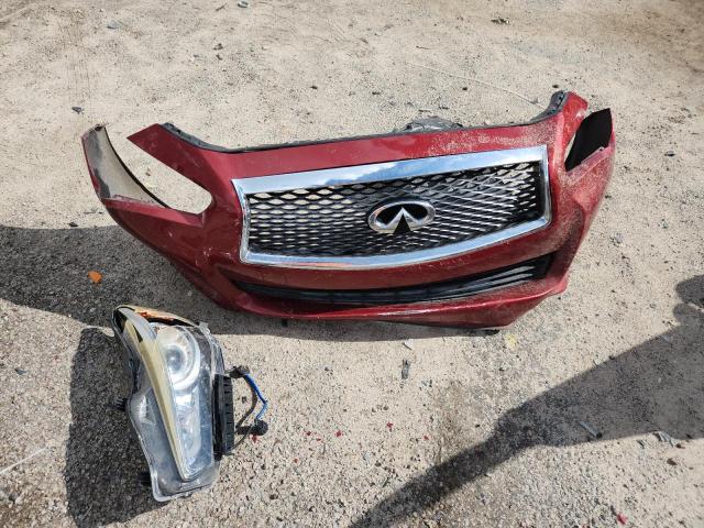 JN1BV7AP4EM679613 - 2014 INFINITI Q50 BASE RED photo 12