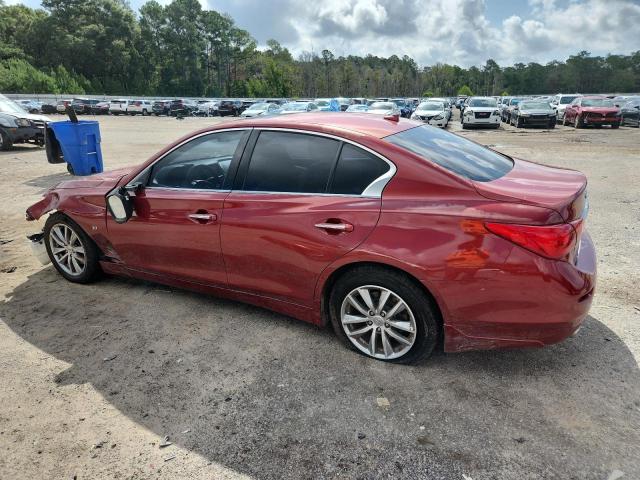 JN1BV7AP4EM679613 - 2014 INFINITI Q50 BASE RED photo 2
